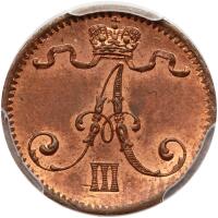Finland. Penni, 1884