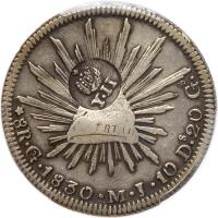 Philippines. 8 Reales ND (1834-37)