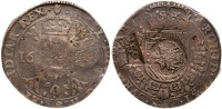 Russia. Jefimok, 1655. PCGS graded VF Detail (Environmental Damage), C/M XF Details.