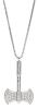 Jason of Beverly Hills: "Mjollnir" Pendant in 14K White Gold with 66 White Accent Diamonds