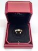 Cartier 18K Vend&Atilde;&acute;me, Yellow, White and Rose Gold Striped Band with Original Ring Box and Outer Box