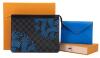 Louis Vuitton Blue Damier Graphite Bag in Mint, Unused Condition. With Original Draw String Bad and Original Gift Box.