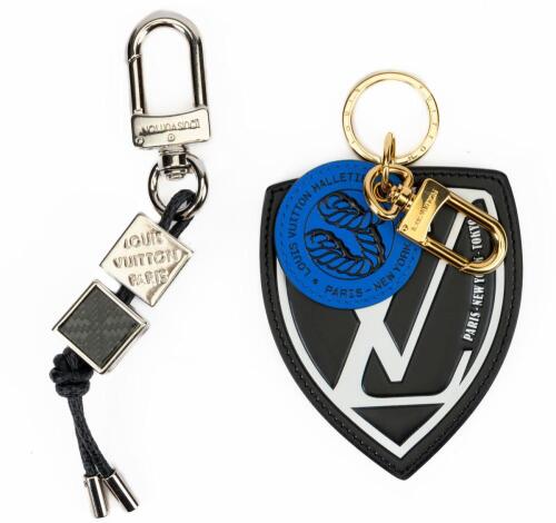 Louis Vuitton: Pair of Keychains for the Gentleman AND the Lady in Original Gift Boxes