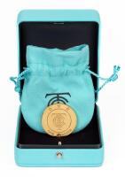 Tiffany & Co. - One TIFFCOIN, Limited Edition 268/499 18K Yellow Gold Token. Rare Collectible from a Marketing Sensation