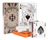 Herm&egrave;s Luxury: Bridge Set of Playing Cards, One Sealed. One Oversized Set of Playing Cards. Original Boxes.