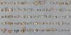 Fifty (50) 14K Yellow and White Gold Diamond Rings Plus 7 10K Gold Diamond