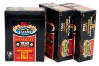 One Case of 16 Boxes of Topps 1992 Series 2 Stadium Club Baseball Cards. Boxes Unopened