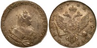 Russia. Rouble, 1743-MMA. PCGS graded XF Detail (Cleaned)