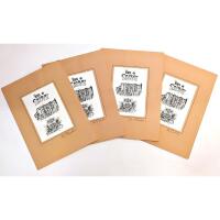 Robert Crumb: Famed Underground Comic Icon, Four Signed Folios Each with 8 Prints of Crumb's Drawing of and Near His Hom