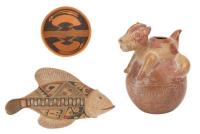 Three Pieces of Native American Pottery