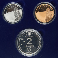 Abraham (Biblical Art Series) Set of Gold and Silver Coins, 1999