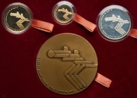 Los Angeles Olympiad XXIII, Set of Gold, Silver and Bronze State Medals