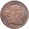 1805 Bust 1/2C. Sm 5, Stems