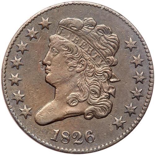 1826 Classic Head 1/2C
