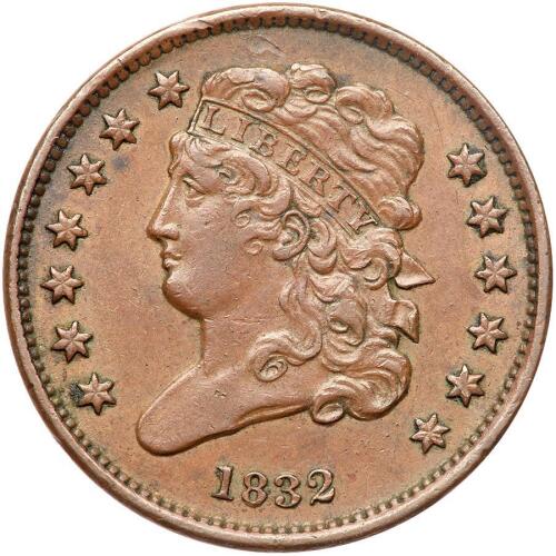 1832 Classic Head 1/2C