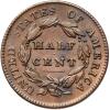 1828 Classic Head 1/2C. 13 Stars - 4