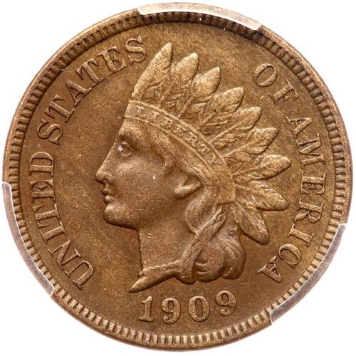 1909-S Indian Head 1C PCGS EF45