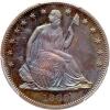 1869 Liberty Seated 50C