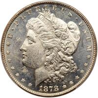 1878 Morgan $1. 8 Tail Feathers