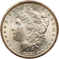 1881-CC Morgan $1
