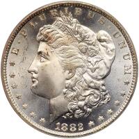 1882-CC Morgan $1