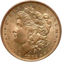 1882-O Morgan $1 PCGS MS65
