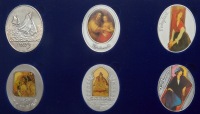 Women in Art Colored Silver State Medals