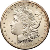 1889-S Morgan $1