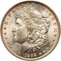 1892-O Morgan $1