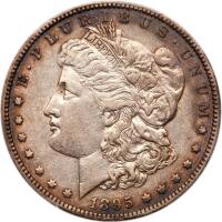 1895-O Morgan $1