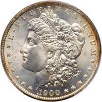 1900-O Morgan $1