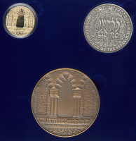 Ladino, Set of Gold, Silver and Bronze State Medals