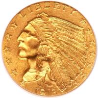 1913 $2.50 Indian