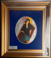 Modelia of "Reflections" by Itzhak Tarkay