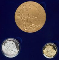 Golan Brigade Set of Gold, Silver and Bronze State Medals