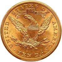 1907-S $10 Liberty