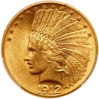 1912 $10 Indian