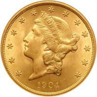1904 $20 Liberty