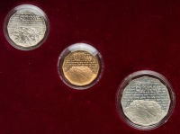 Qumran - Dead Sea Scrolls Set of Gold and Silver Coins