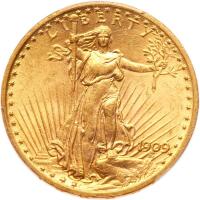 1909 $20 St. Gaudens