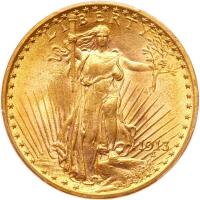 1913 $20 St. Gaudens