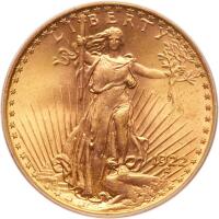 1922 $20 St. Gaudens