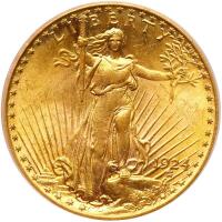 1924 $20 St. Gaudens
