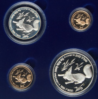 "The Little Foxes" Set of Gold and Silver Coins