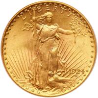 1924 $20 St. Gaudens