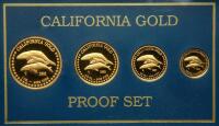 1991 California 4-piece .9999 Pure Gold Proof Set