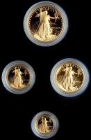 1988 American Gold Eagle 4-piece Proof Set