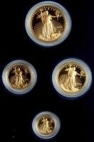 1993-W. American Gold Eagle 4-piece Proof Set