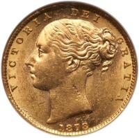 Australia. Sovereign, 1878-S