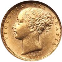 Australia. Sovereign, 1884-S